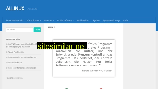 allinux.de alternative sites