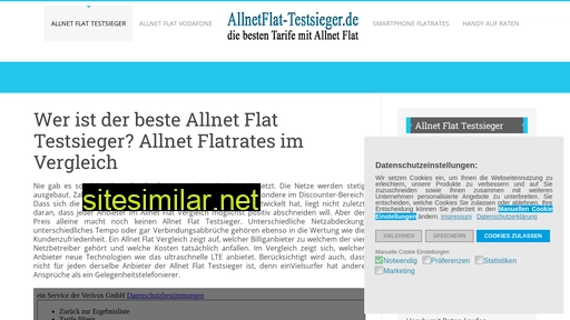 Allnetflat-testsieger similar sites