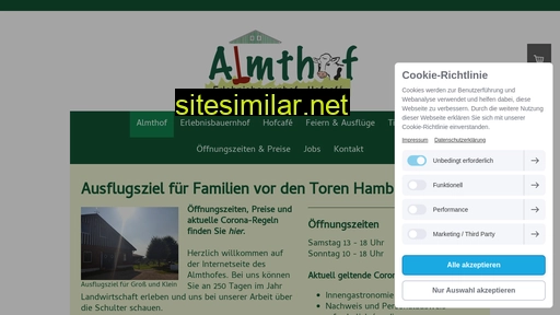 almthof.de alternative sites