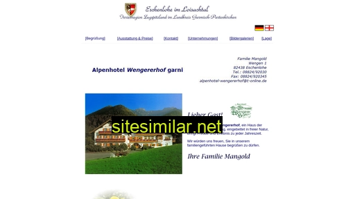 alpenhotel-wengererhof.de alternative sites