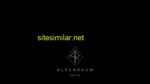 Alpenraum-design similar sites