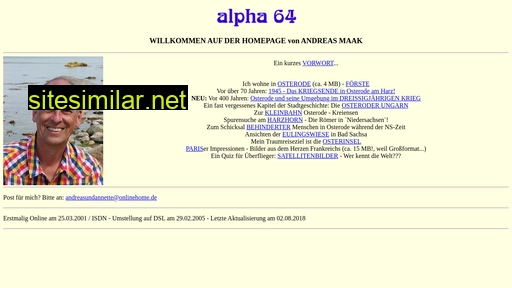 alpha64.de alternative sites