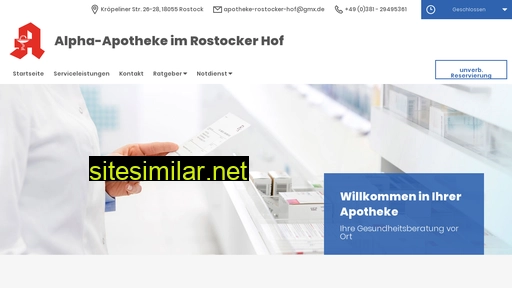 alpha-apotheke-rostock-app.de alternative sites