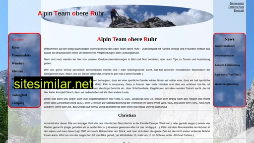 Alpin-team-obere-ruhr similar sites