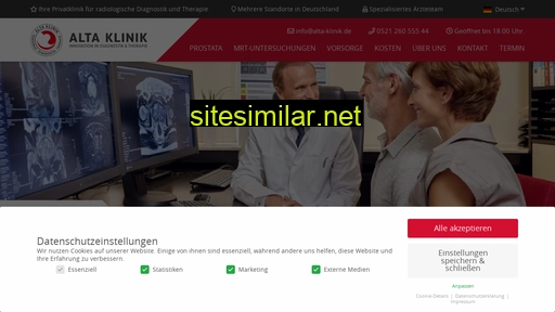 alta-klinik.de alternative sites
