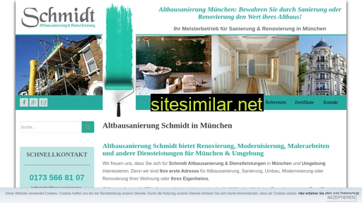 altbausanierung-schmidt.de alternative sites