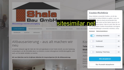 altbausanierung-shala.de alternative sites