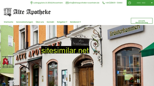 alteapotheke-rosenheim-app.de alternative sites