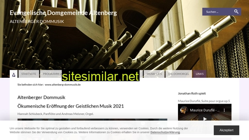 altenberg-dommusik.de alternative sites