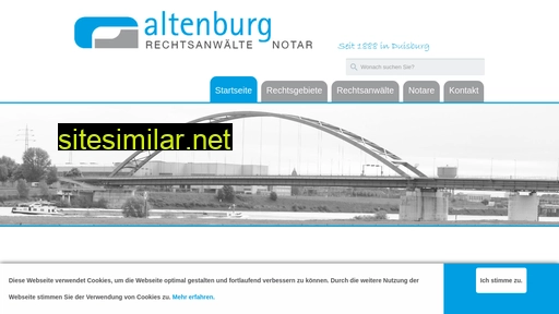 altenburg-duisburg.de alternative sites