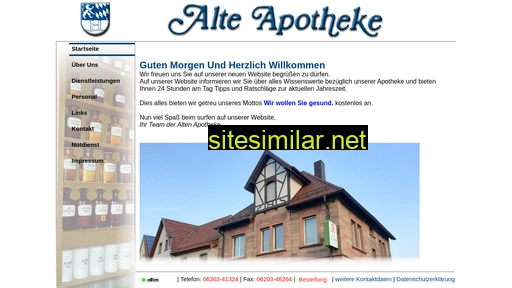alte-apotheke-heddesheim.de alternative sites