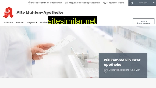 alte-muehlen-apotheke-muelheim.de alternative sites