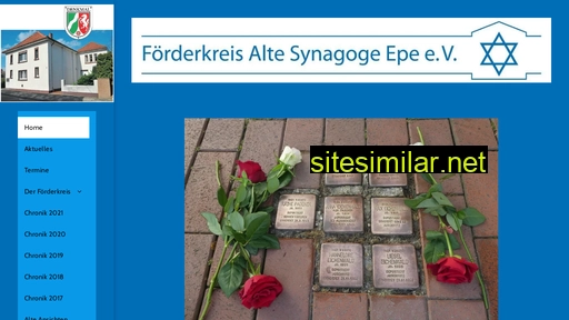 Alte-synagoge-epe similar sites