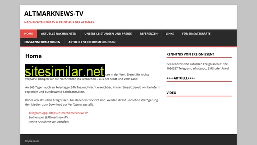 Altmarknews-tv similar sites