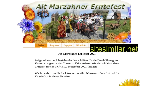 Alt-marzahner-erntefest similar sites