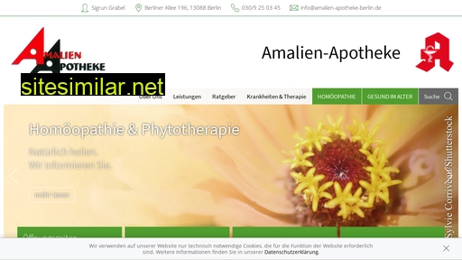 Amalien-apotheke-berlin similar sites