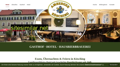 amberger-hotelgasthof.de alternative sites