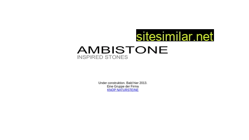ambistone.de alternative sites