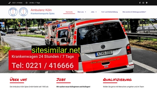 ambulanz-koeln.de alternative sites