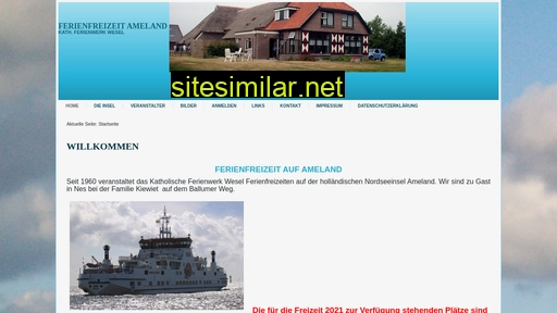 ameland-wesel.de alternative sites