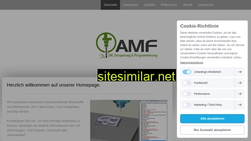 Amf-cnc similar sites