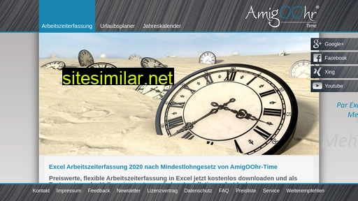 Amigoohr-time similar sites