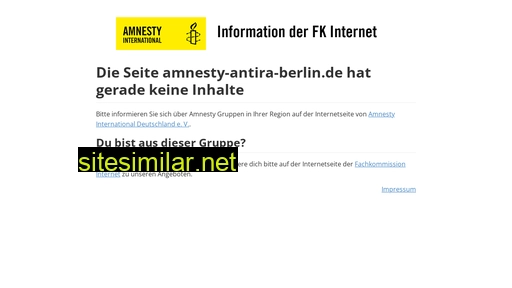 Amnesty-antira-berlin similar sites