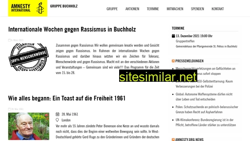 amnesty-buchholz.de alternative sites