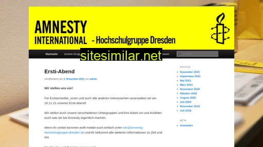 Amnesty-hochschulgruppe-dresden similar sites