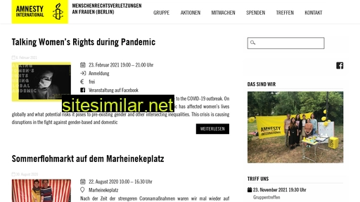 amnesty-maf-berlin.de alternative sites
