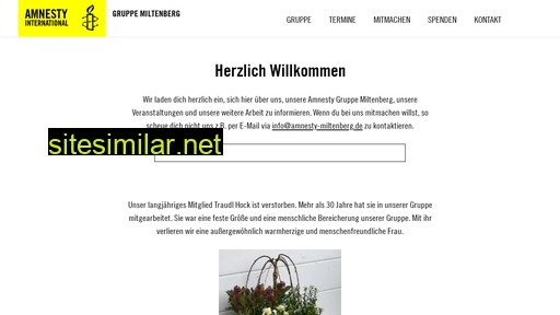 Amnesty-miltenberg similar sites