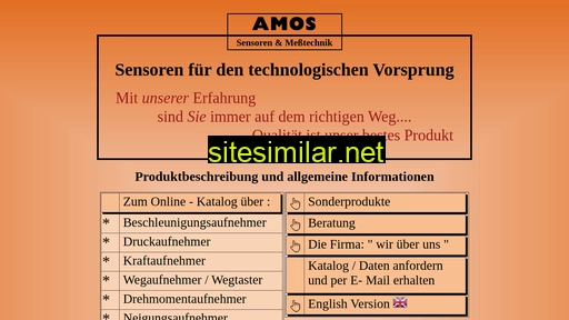Amos-sensoren similar sites