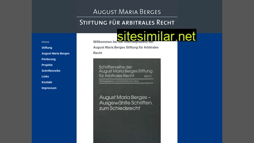 Am-berges-stiftung similar sites