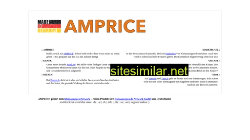 Amprice similar sites