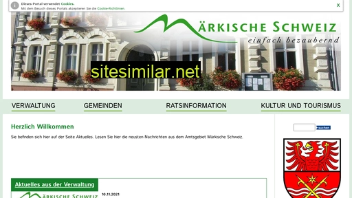 amt-maerkische-schweiz.de alternative sites
