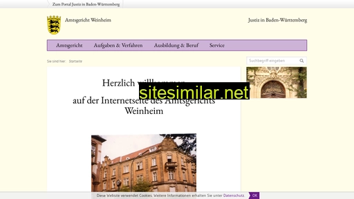 Amtsgericht-weinheim similar sites