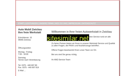 amz-zwickau.de alternative sites