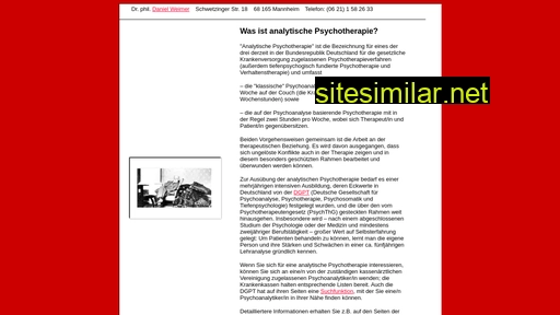analytische-psychotherapie.de alternative sites