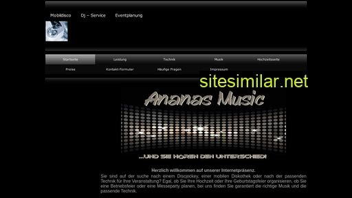 ananasmusic.de alternative sites