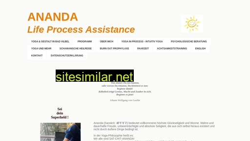 anandalpa.de alternative sites