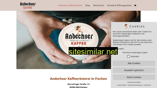 Andechser-kaffeeroesterei similar sites