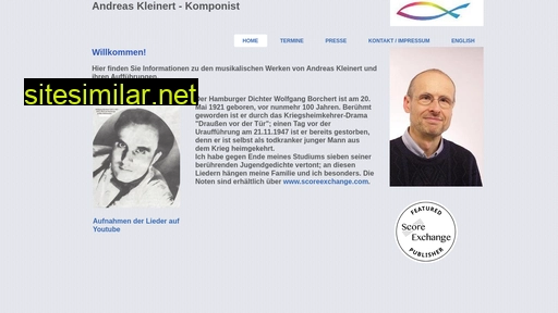 Andreas-kleinert-komponist similar sites