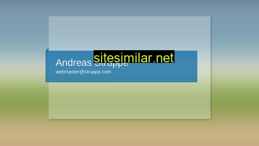 Andreas-struppe similar sites
