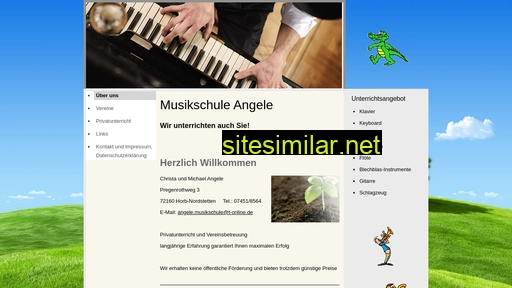 angele-musikschule.de alternative sites