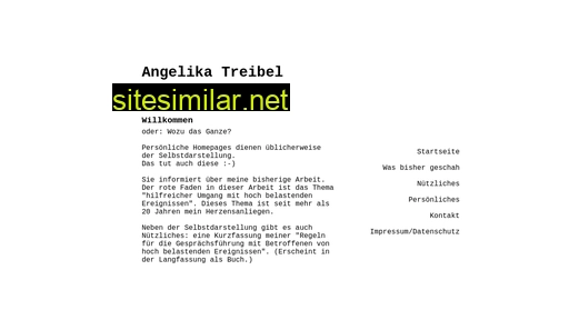 Angelika-treibel similar sites