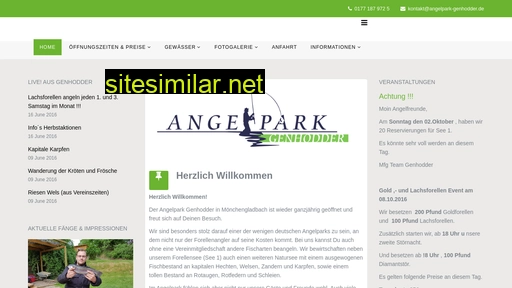 angelpark-genhodder.de alternative sites