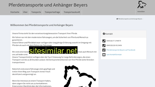 anhaenger-beyers.de alternative sites