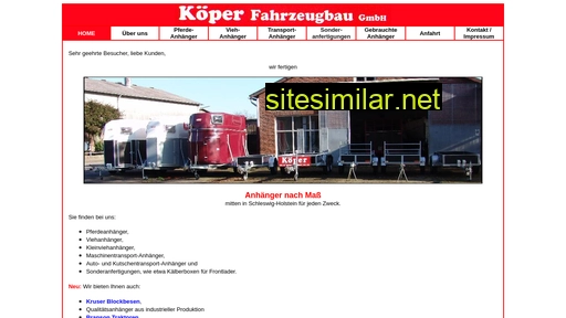 anhaenger-koeper.de alternative sites