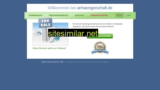 anhaengerschaft.de alternative sites