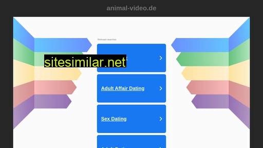 Animal-video similar sites